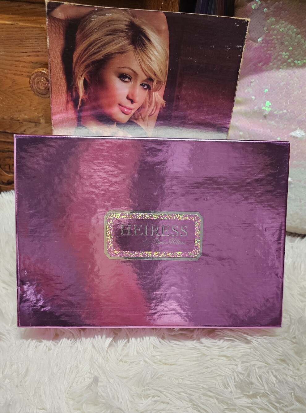 EUC HEIRESS by Paris Hilton Collectors Box And Outer Shell Sleeve